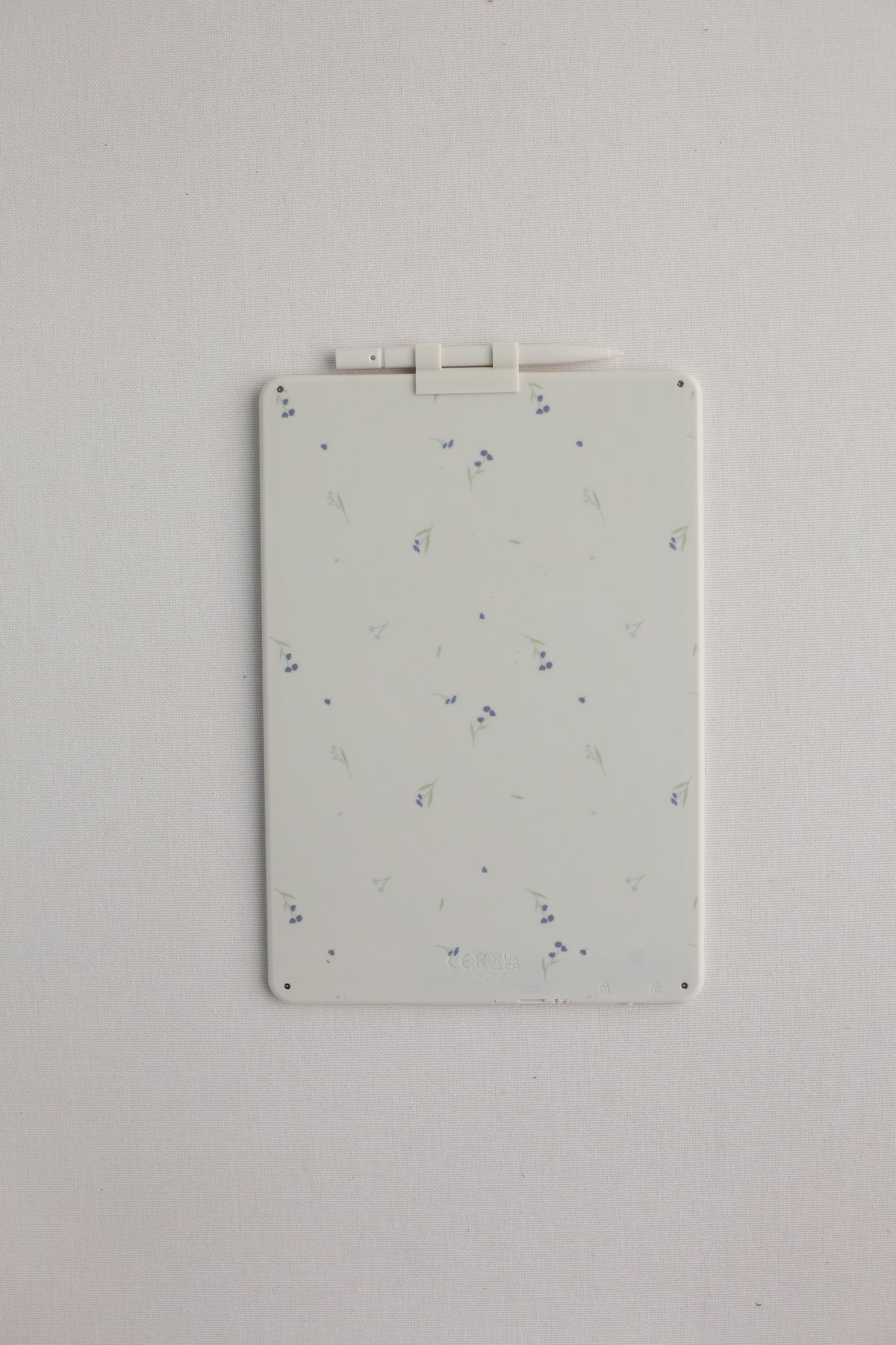 Blue Floral Tablet